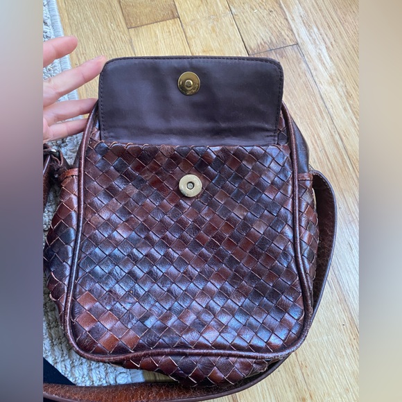 Corroco Brown Leather Crossbody Purse - Picture 7 of 13
